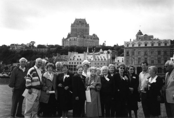 � l'ombre du Ch�teau Frontenac