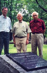 Les artisans de la restauration de la plaque de Théodore