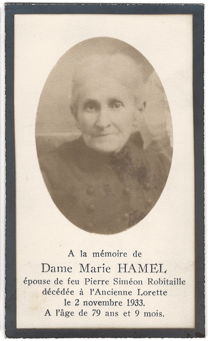 1920C   Reverende Soeur Ste Melanie (Delphine Robitaille)