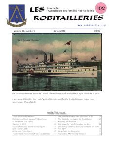 Robitailleries No 102
